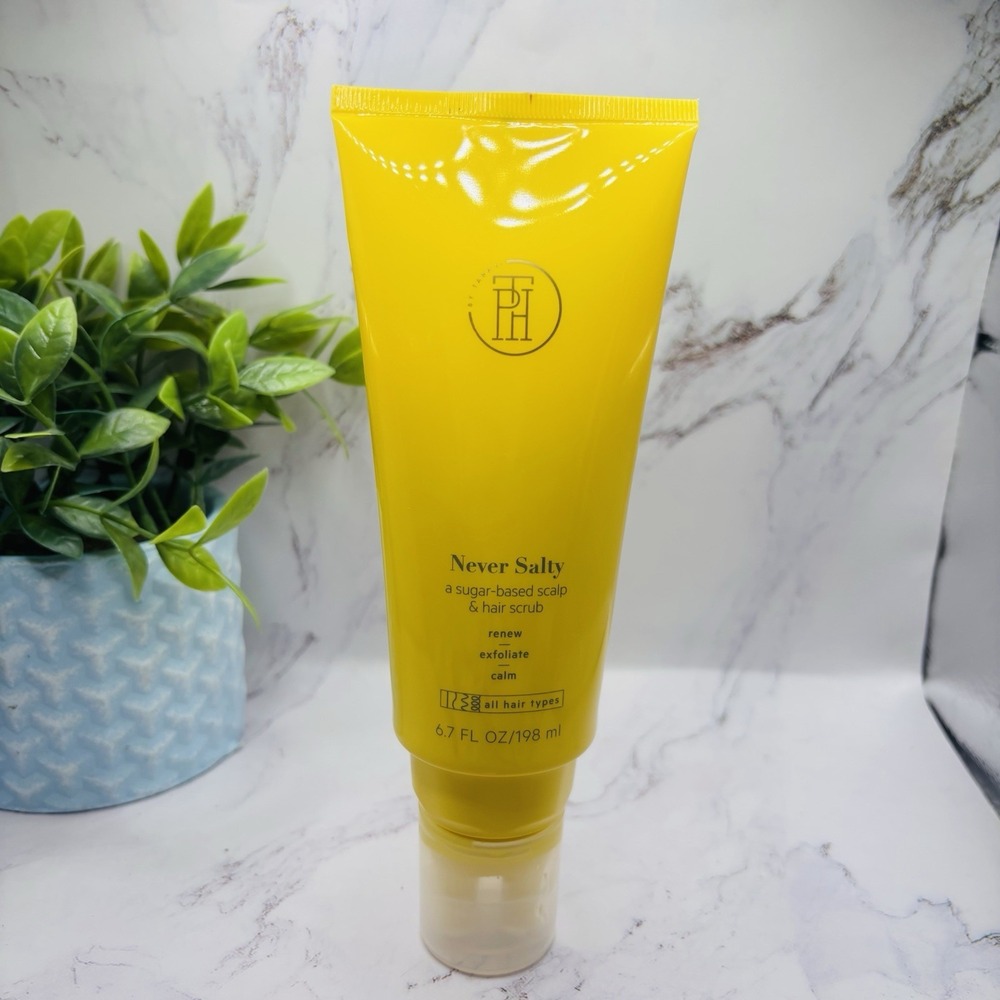 TPH by TARAJI NEVER SALTY‎ Sugar Based Scalp Hair Scrub Vegan Cruelty Free 6.7oz